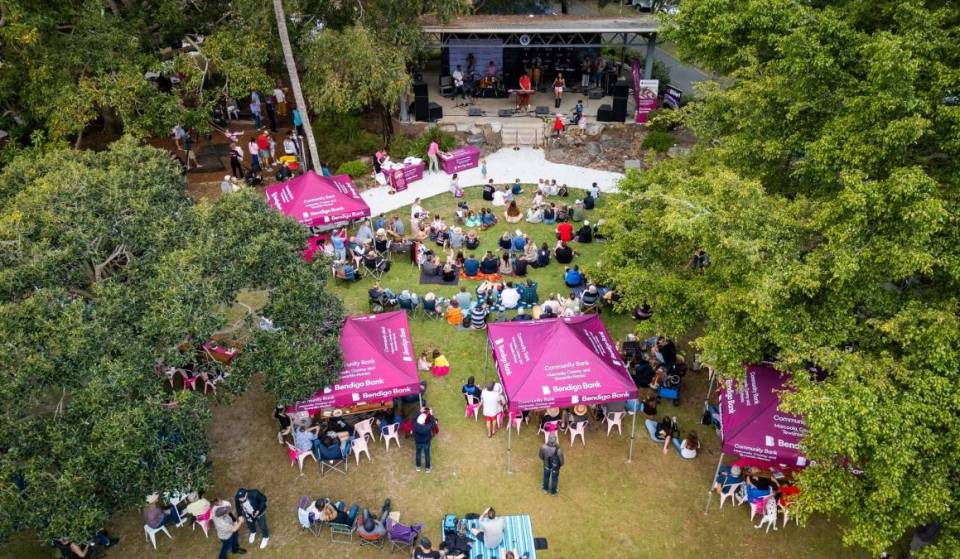 This charming coastal town near Brisbane is hosting a huge 10-day festival this month – with long lunches, cabaret performances, and more