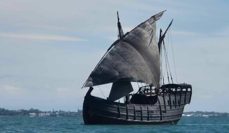 The only caravel in the southern hemisphere is dropping anchor in Moreton Bay this weekend — and entry is just $8