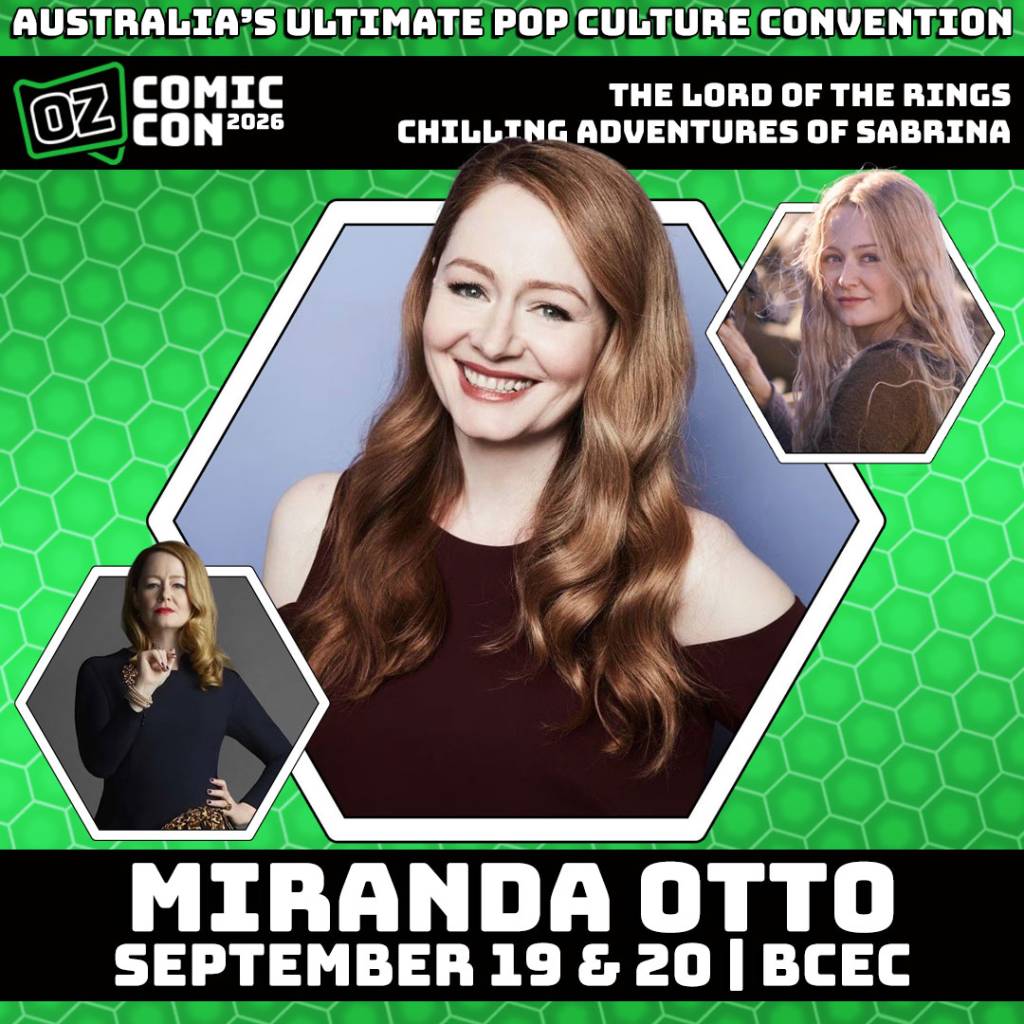 oz comic con brisbane miranda otto
