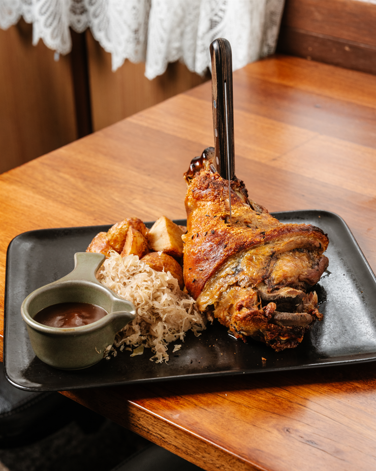 brisbane german club oktoberfest pork knuckle