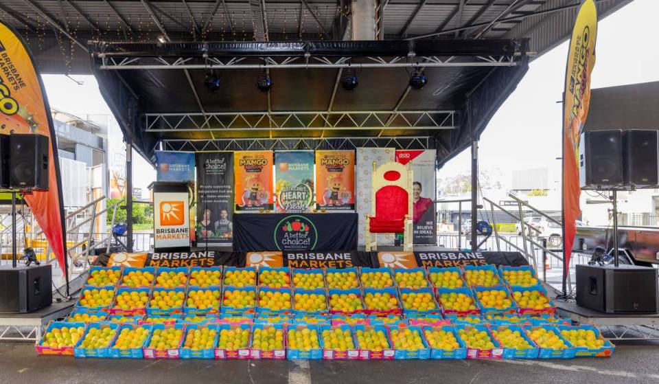 A 20-year Brisbane spring tradition returns to Rocklea with $5 raffle tickets, sausage sizzles, and the iconic bidding war for the season’s first tray of mangoes