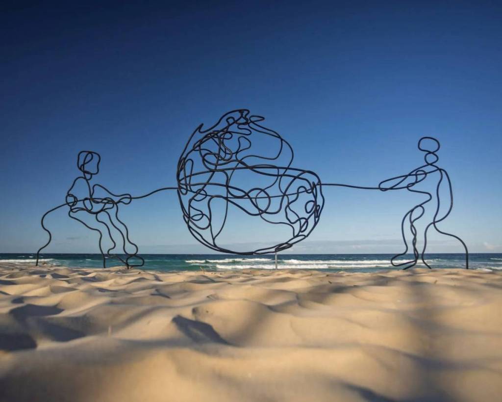 This free sculpture festival on Currumbin Beach features 100+ large-scale works, beachside sound baths, and a masquerade party only an hour from Brisbane