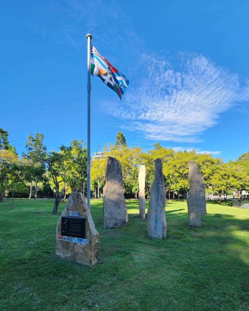 Brisbane Celtic Festival standing stones