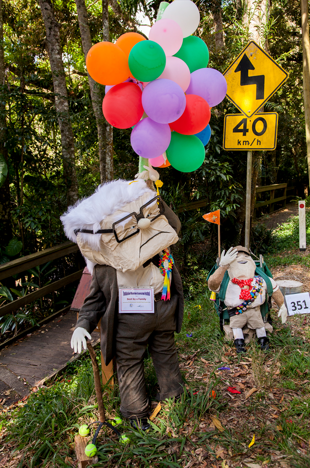 tamborine mountain scarecrow trail up pixar