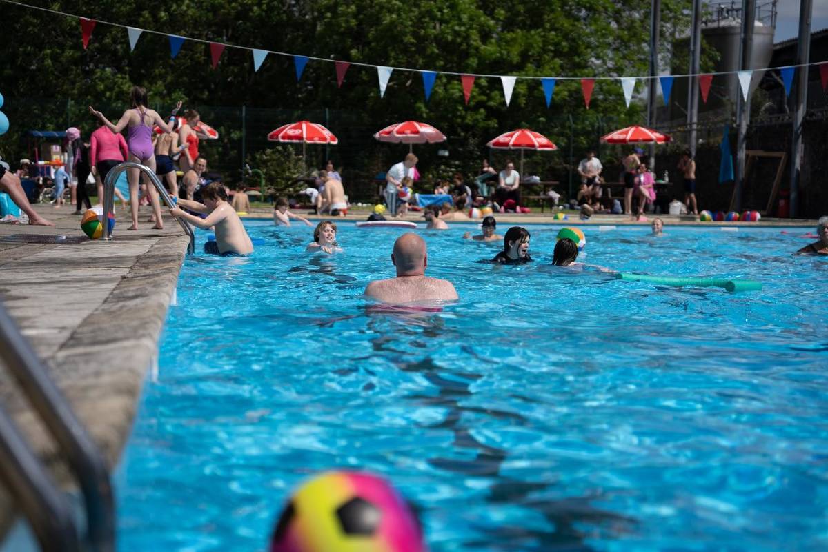 Credit: Shepton Mallet Lido for outdoor swimming near Bristol