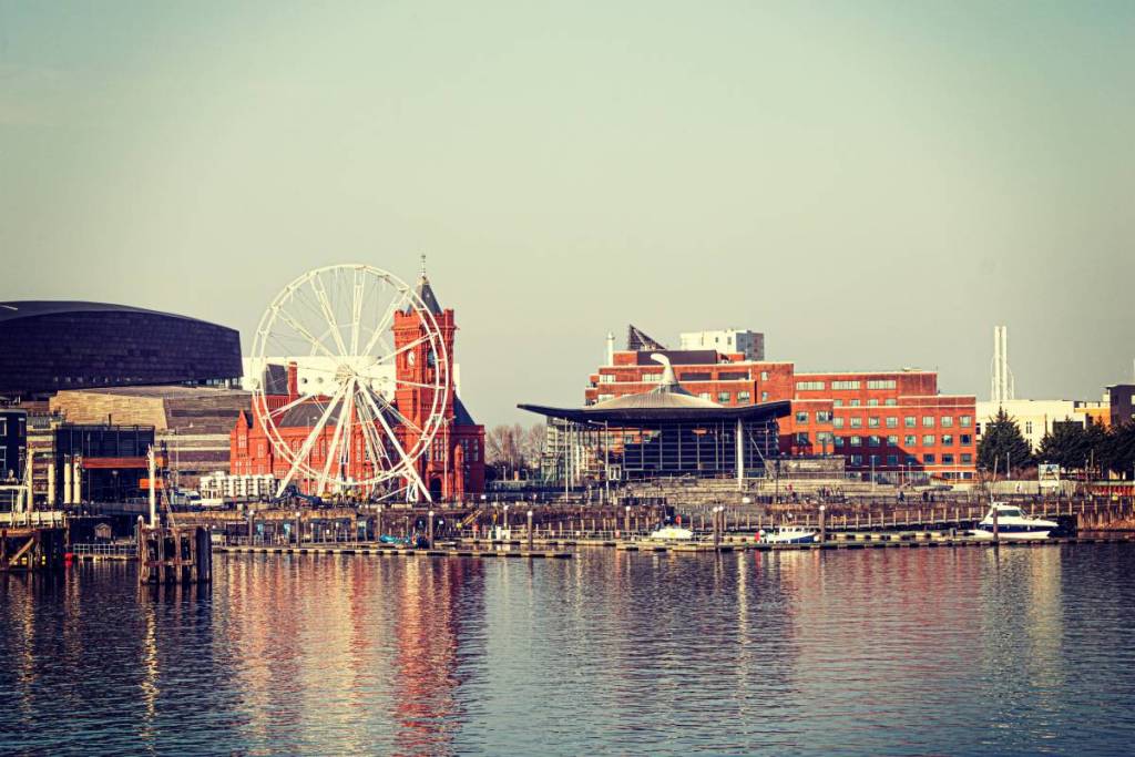 cardiff skyline