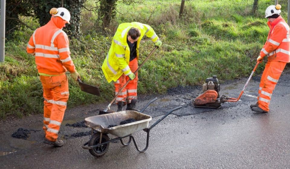 Bristol Has Been Named The Worst Location In England For Potholes