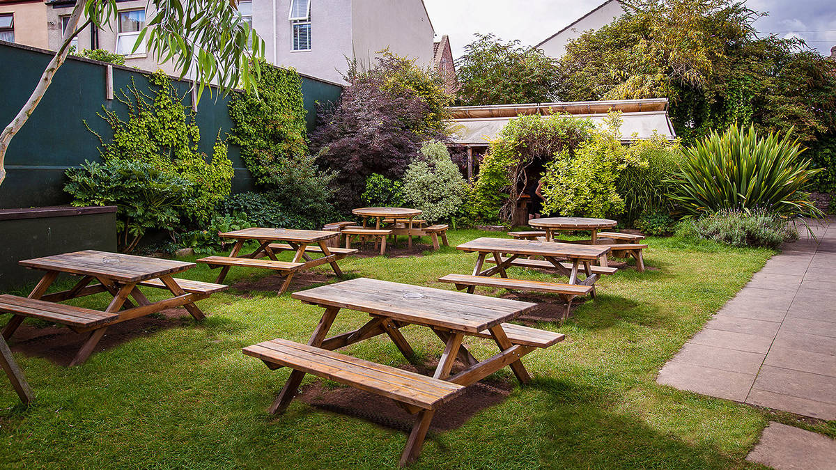 The Spotted Cow Beer Garden