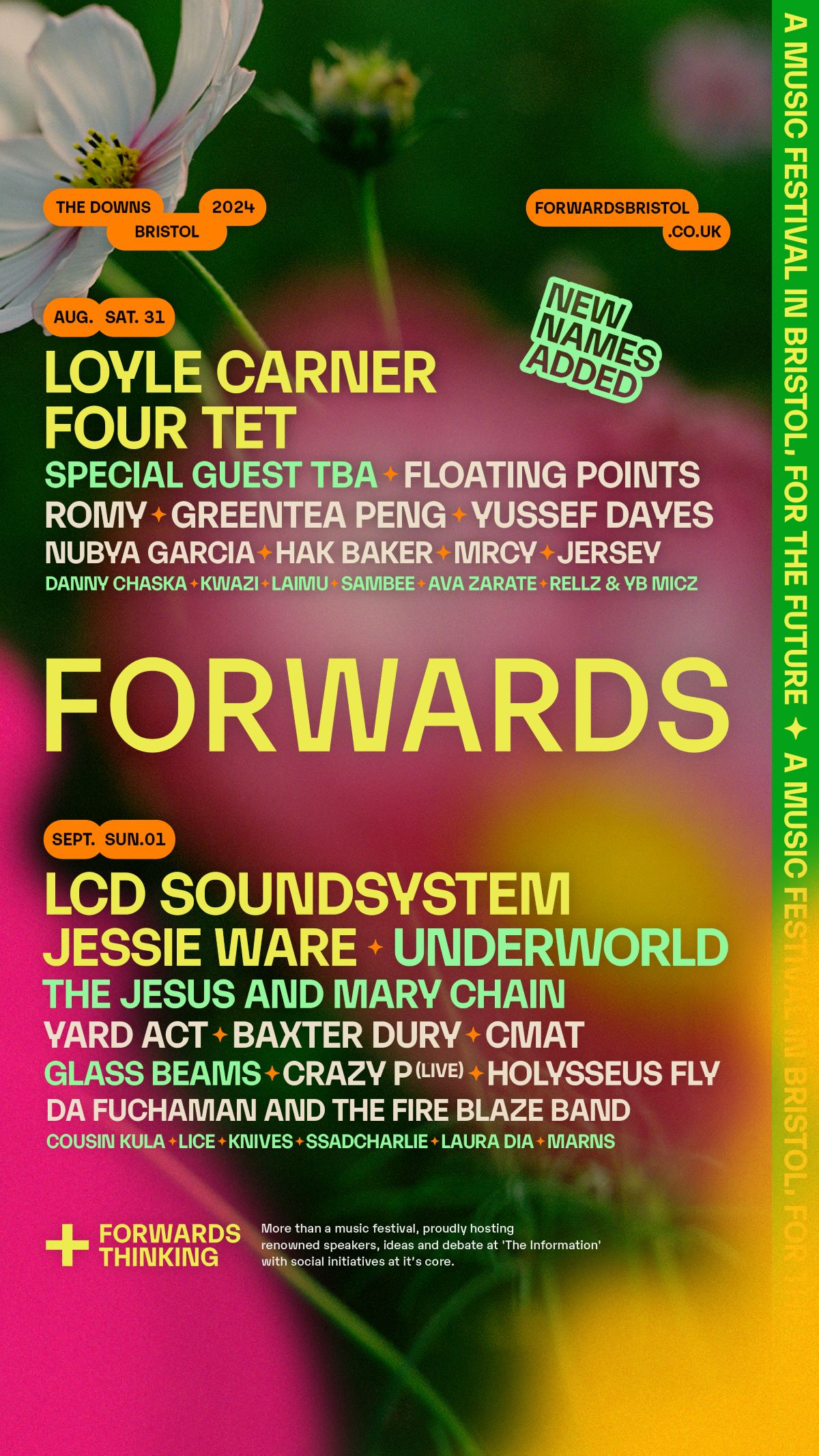 The Full Forwards Festival Line Up Has Been Announced The Full Forwards Festival Line Up Has Been Announced