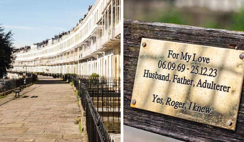 ‘It’s Not Banksy’s; It’s ****ing Mine!’: Hilarious Bristol Bench Plaque Labelled A Rip-Off