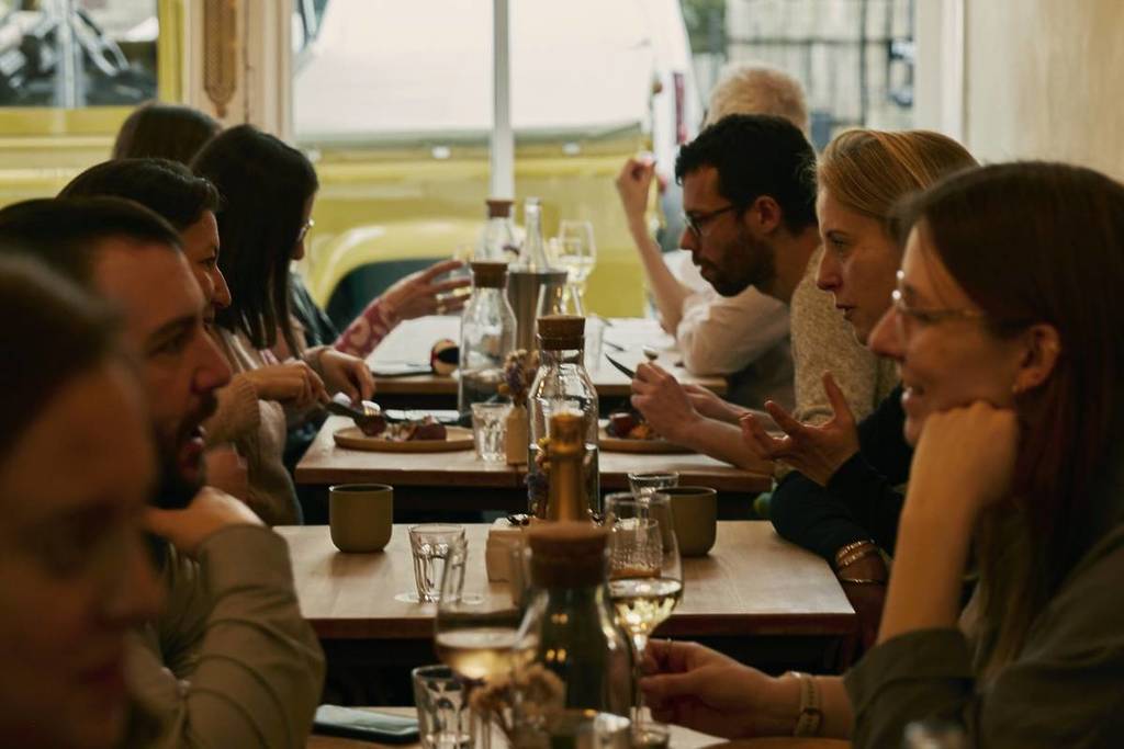 Diners inside WIlsons