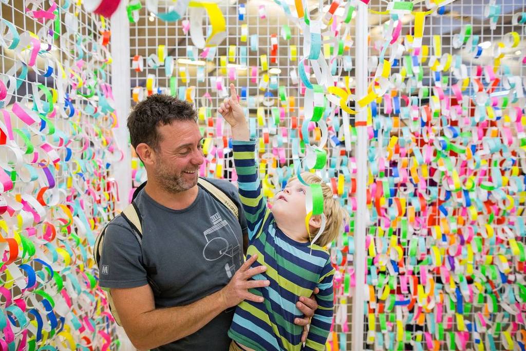 A child in We The Curious
