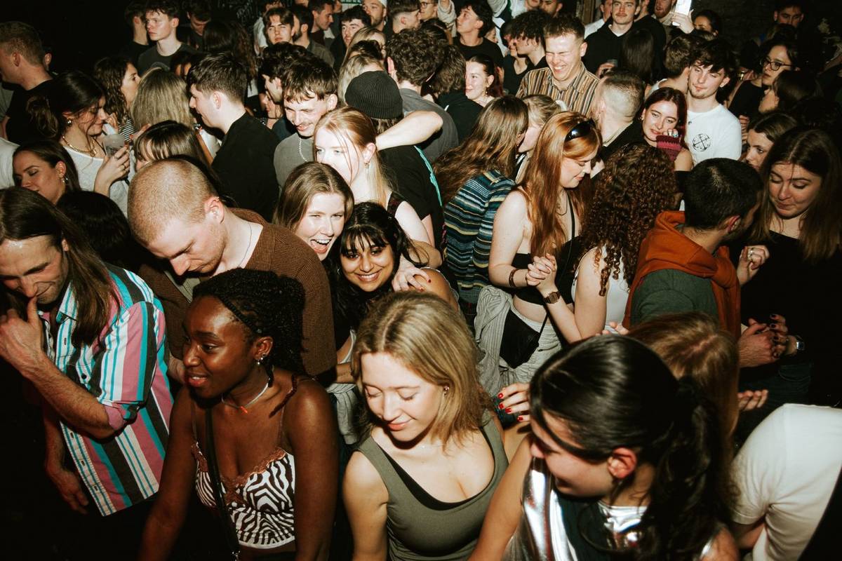 A crowd at The Croft