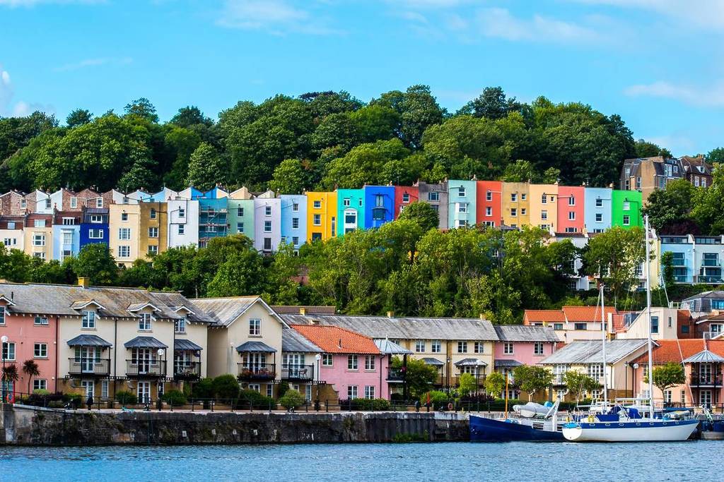 Bristol Cityscape, natural colours