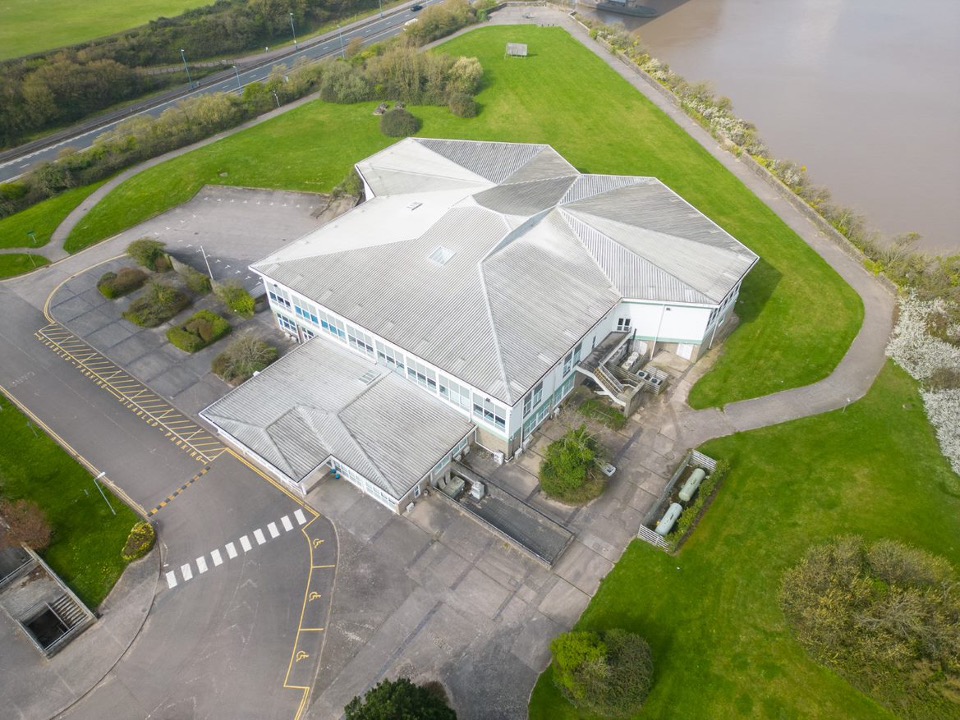 Aerial view of Gympanzees centre