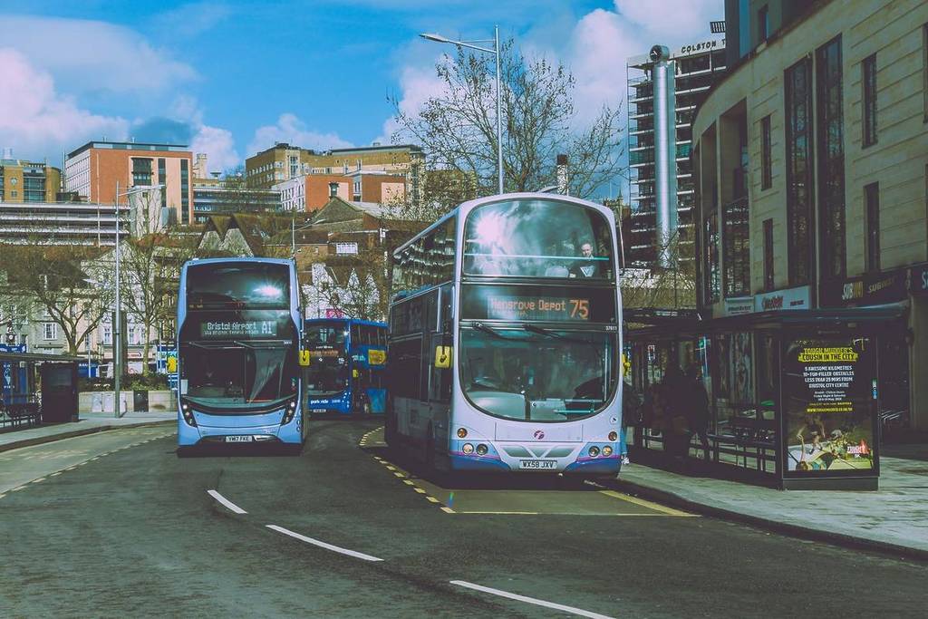First Bus in Bristol City Centre