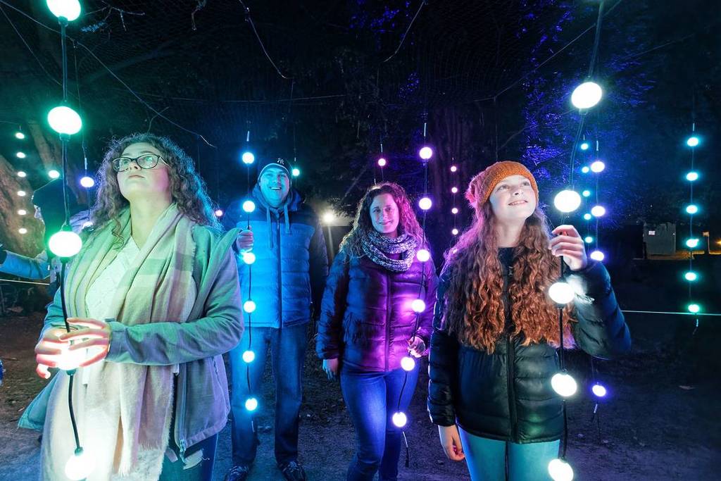 A family at Luminate