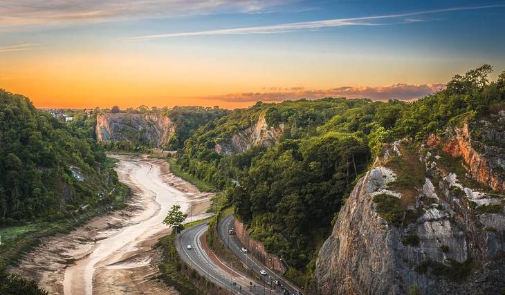 This Iconic Bristol Gorge Was Supposedly Carved By Two Rival Giants – And You Can Still Find Their ‘Footprints’ Hidden Across The City