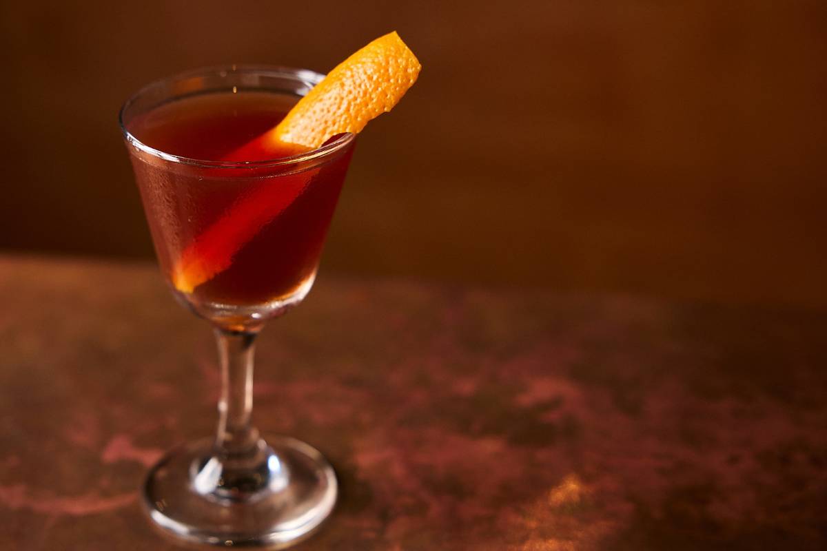 The Negroni, made using Psychopomp’s signature Wōden Gin, image credit Josh Campbell