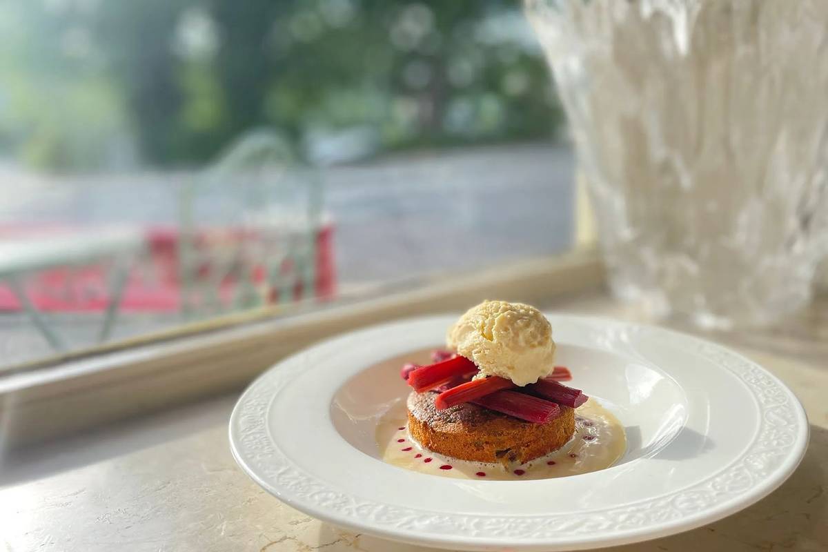 Dessert at The Chef's Table