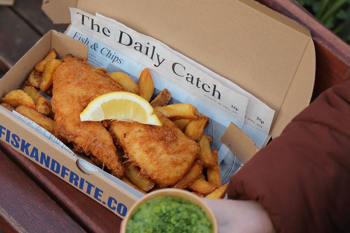 Fisk & Frite fish 'n' chips