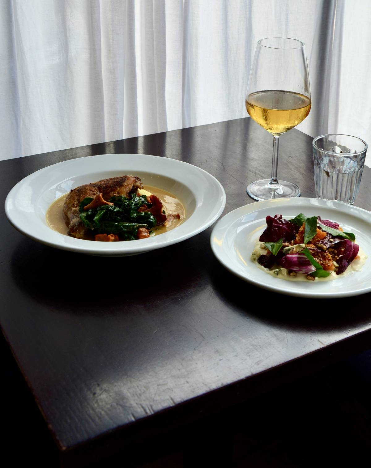 A meal from Caper & Cure