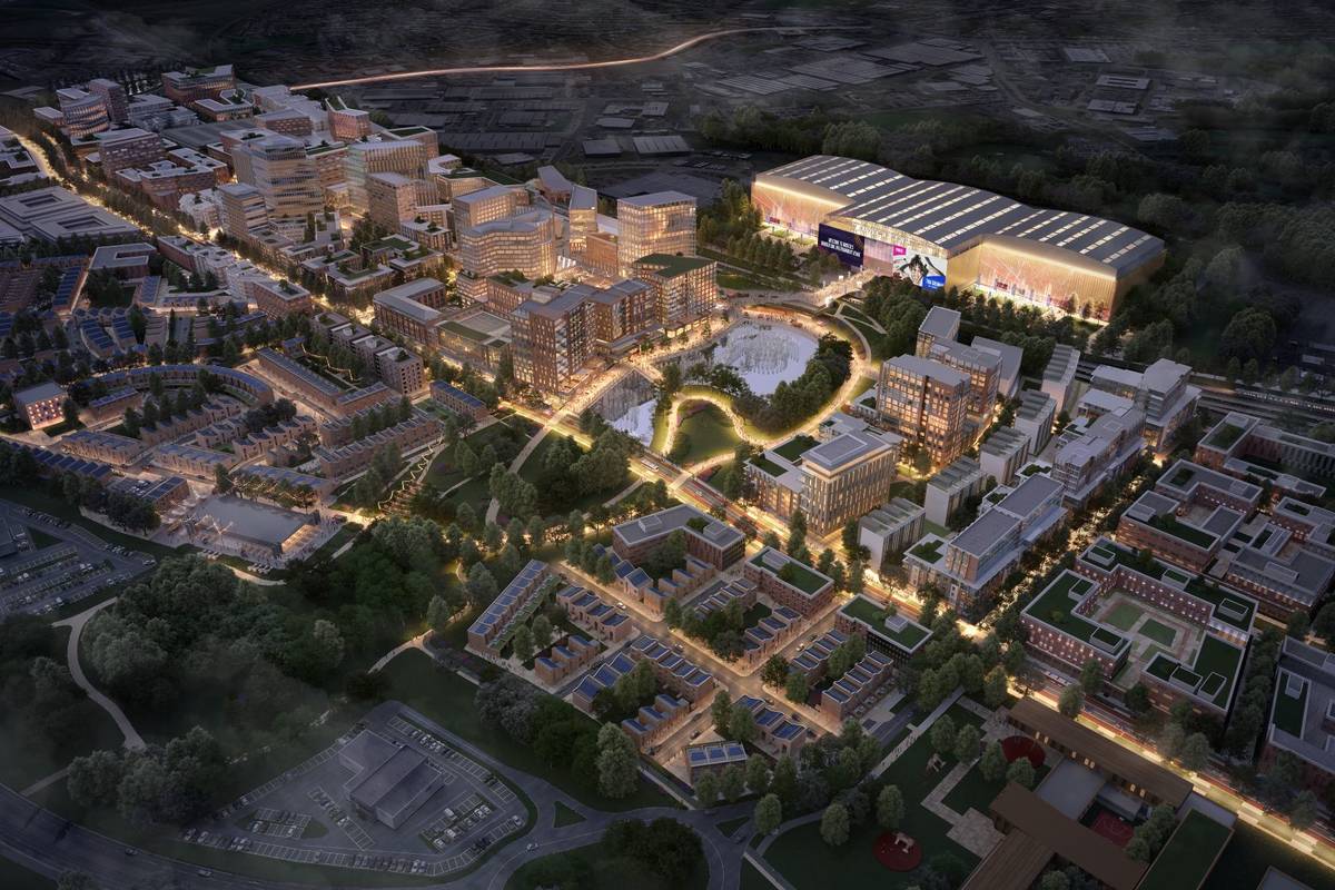 Aviva Brabazon - Aerial View (CGI for illustrative purposes only)