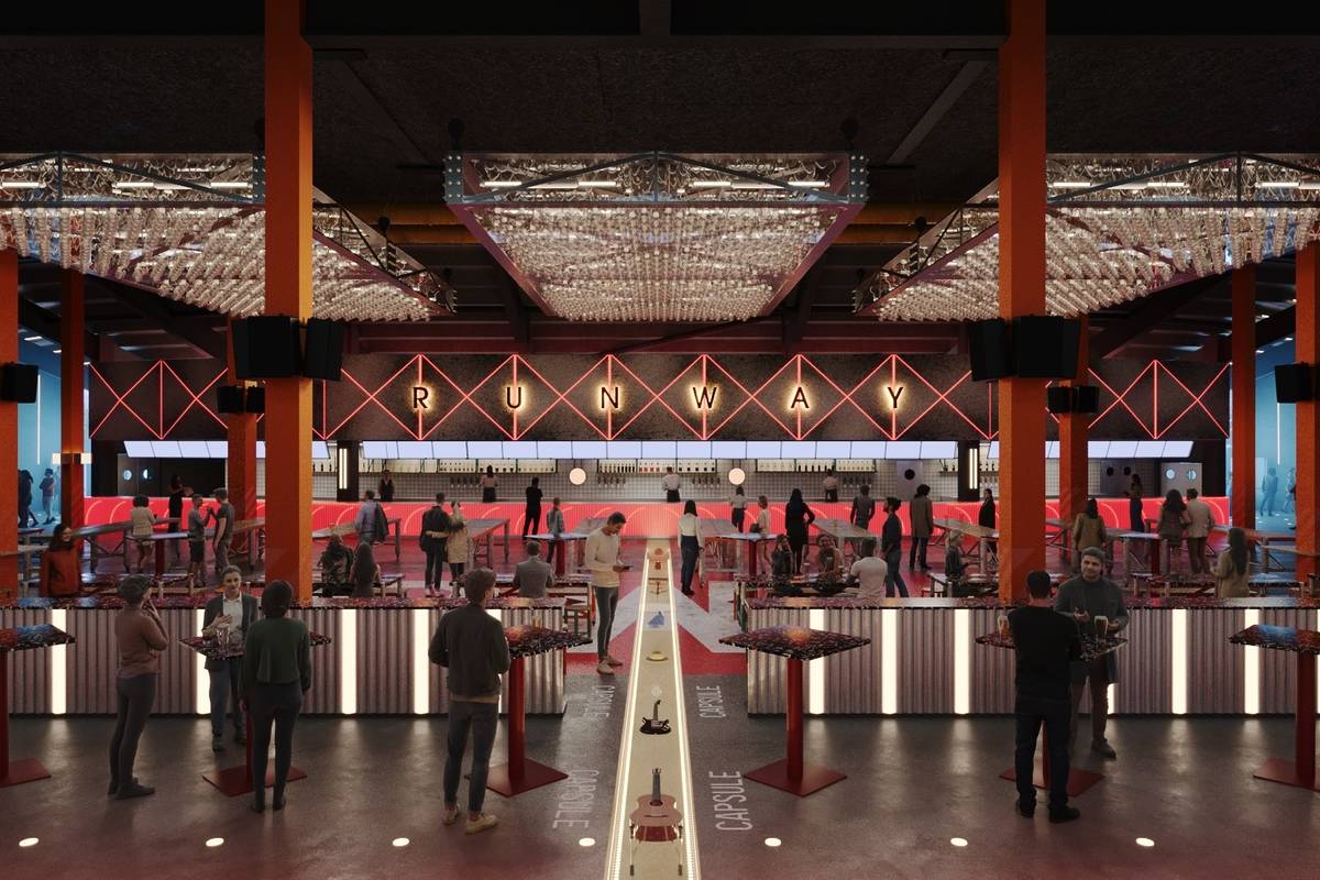 Runway Bar Central View