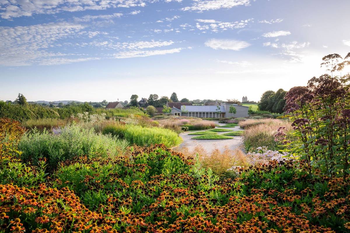 Hauser & Wirth art gallery and garden