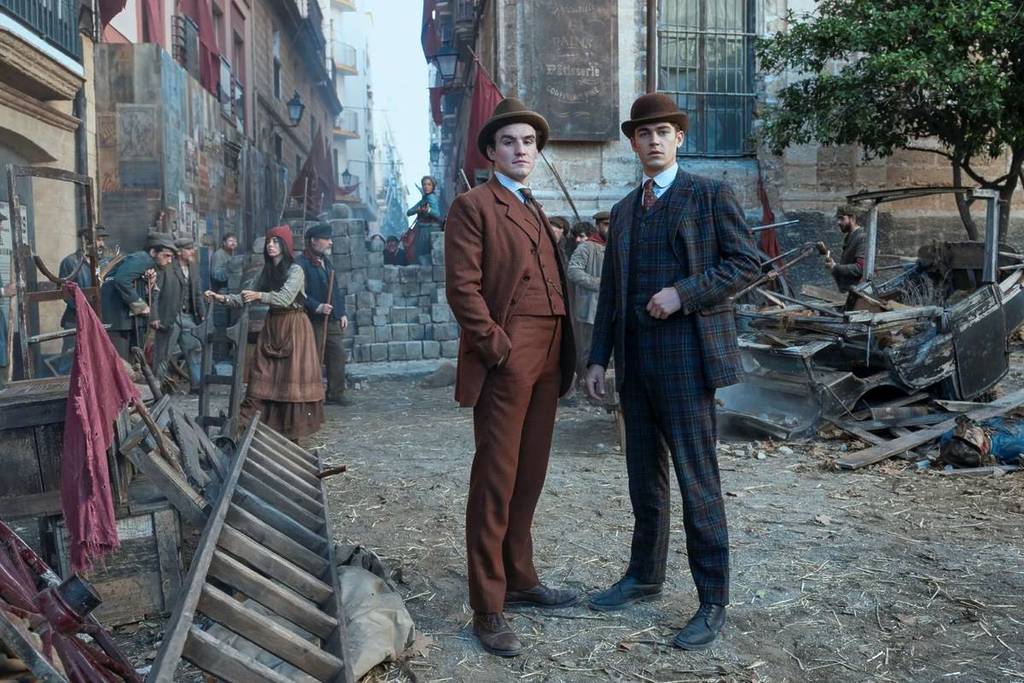 Young Sherlock and Watson