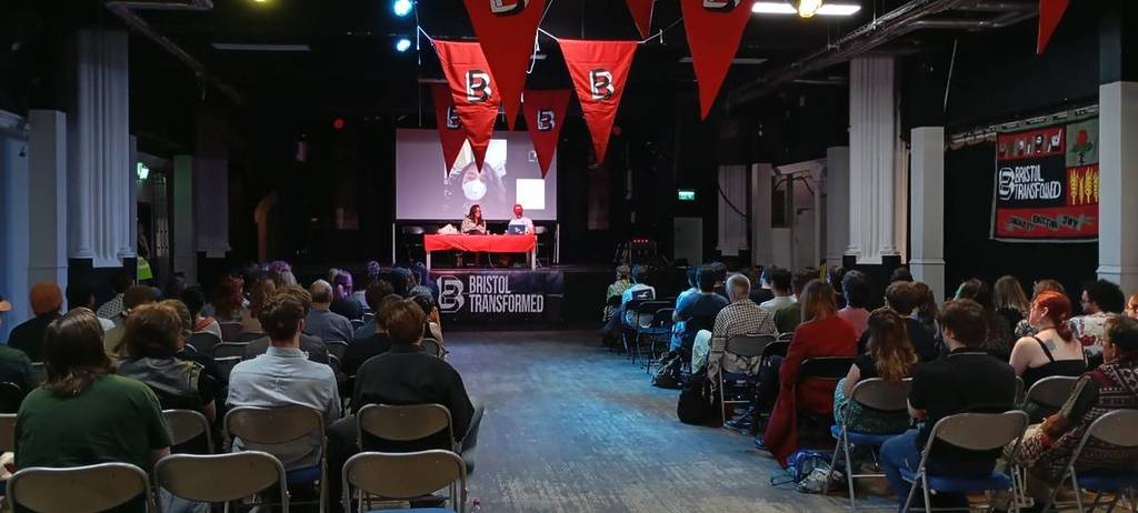 Bristol Transformed lecture taking place