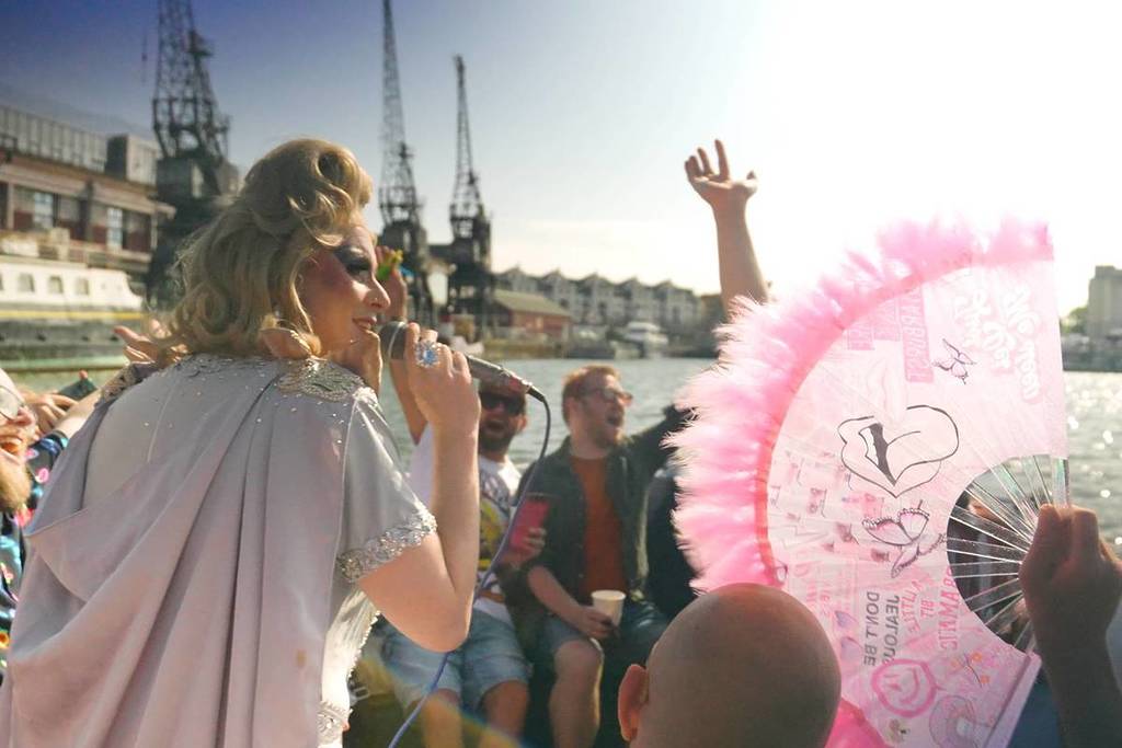 Bristol Pride Bingo Boat Party by Ollie Ley