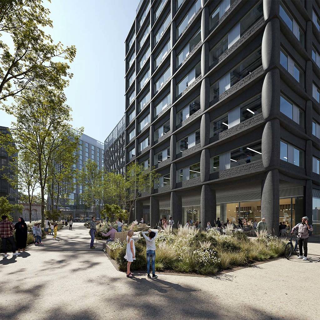 Tower block of Bristol Temple Island