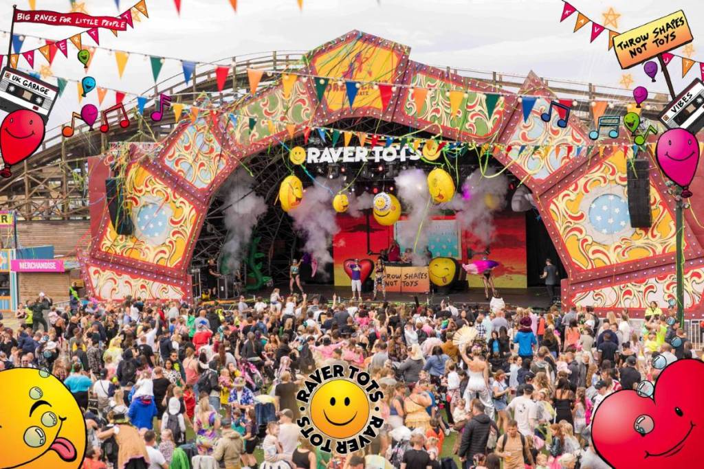 raver tots stage