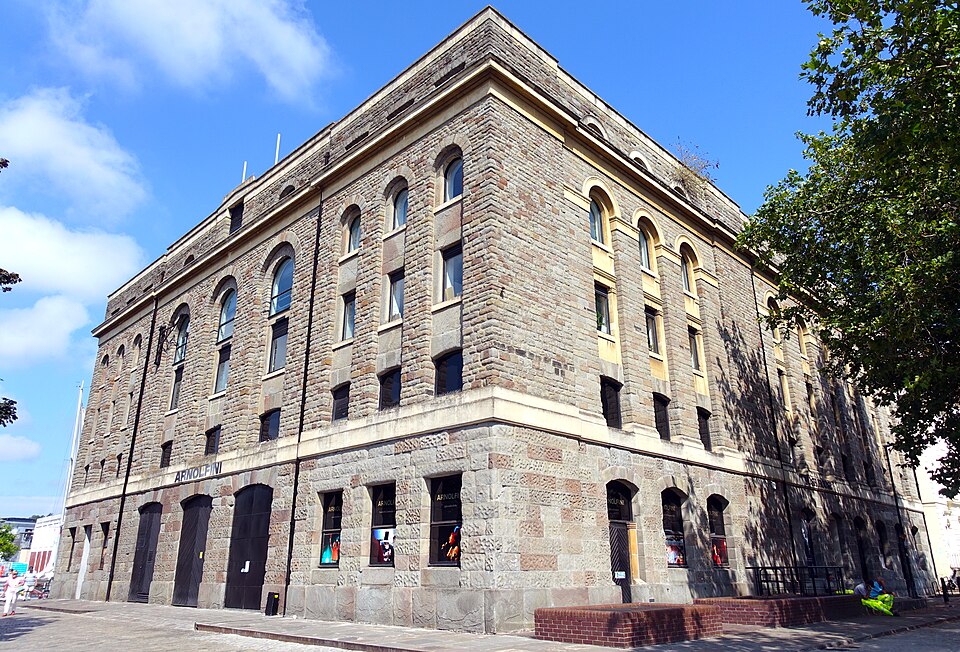 exterior of the arnolfini gallery