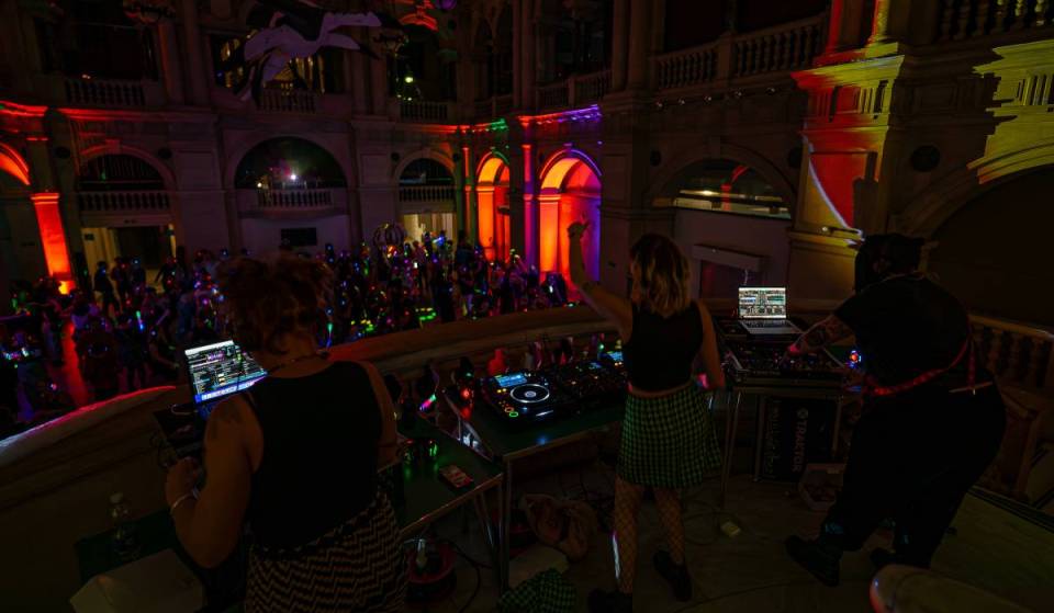 A spooky silent disco is taking over an iconic 120-year-old building in Bristol – which is also home to one of our beloved museums