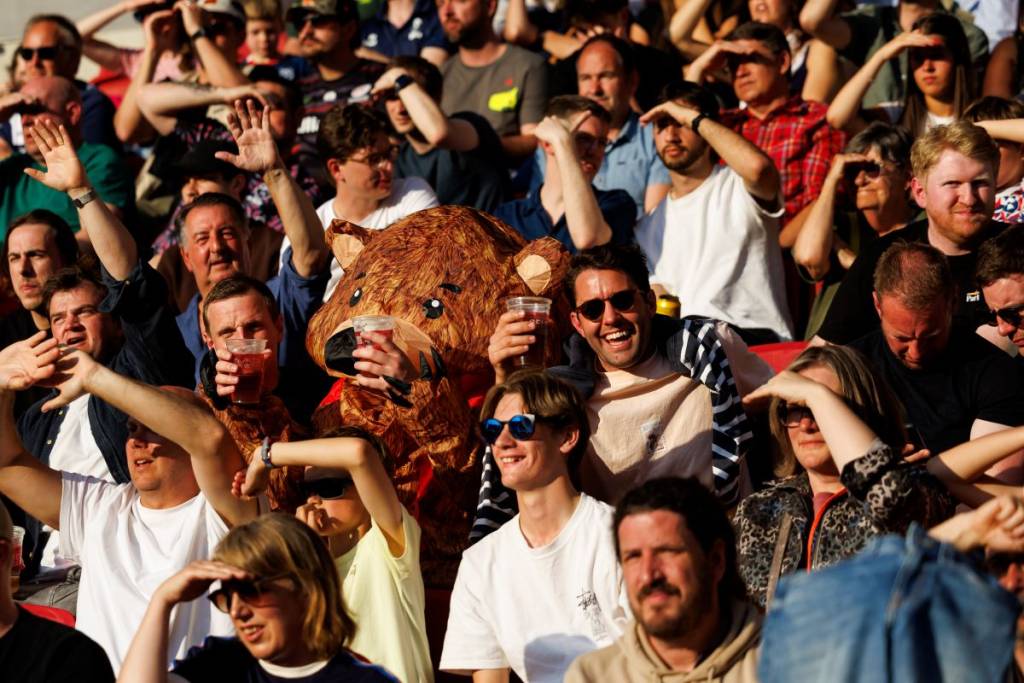 Bristol Bears fans