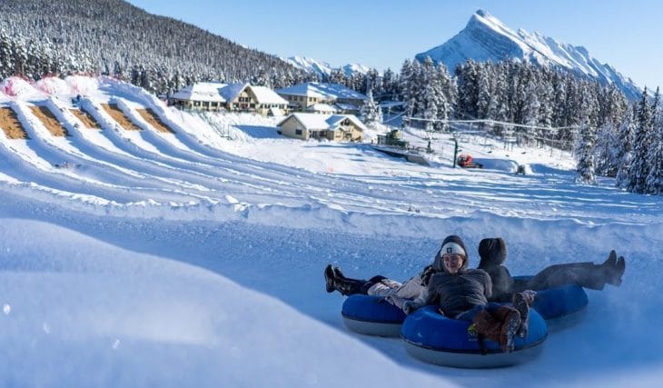 Alberta’s Largest Snow Tube Park Is Opening Mid-December At Mount Norquay