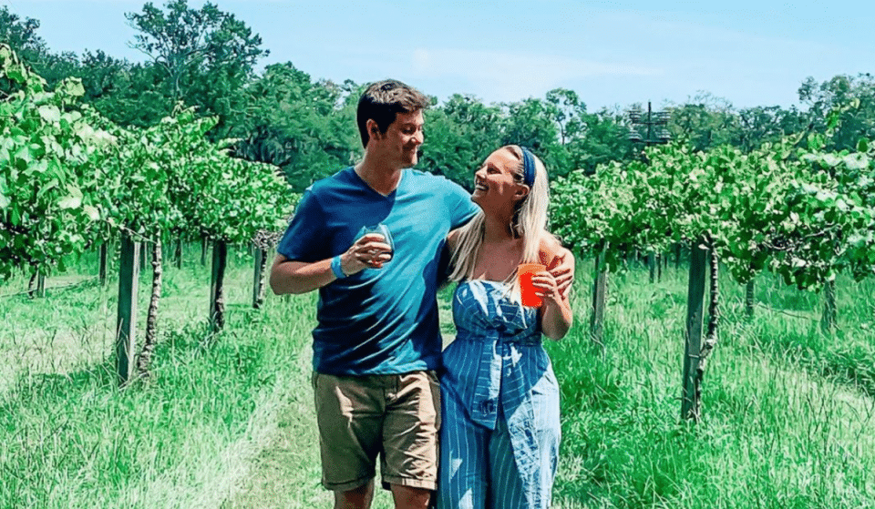 There is a beautiful scenic vineyard just 40 minutes from Charleston