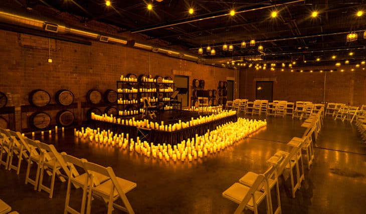 Inside Charlotte’s Great Aunt Stella Center: Local music fans can experience live tributes surrounded by thousands of candles
