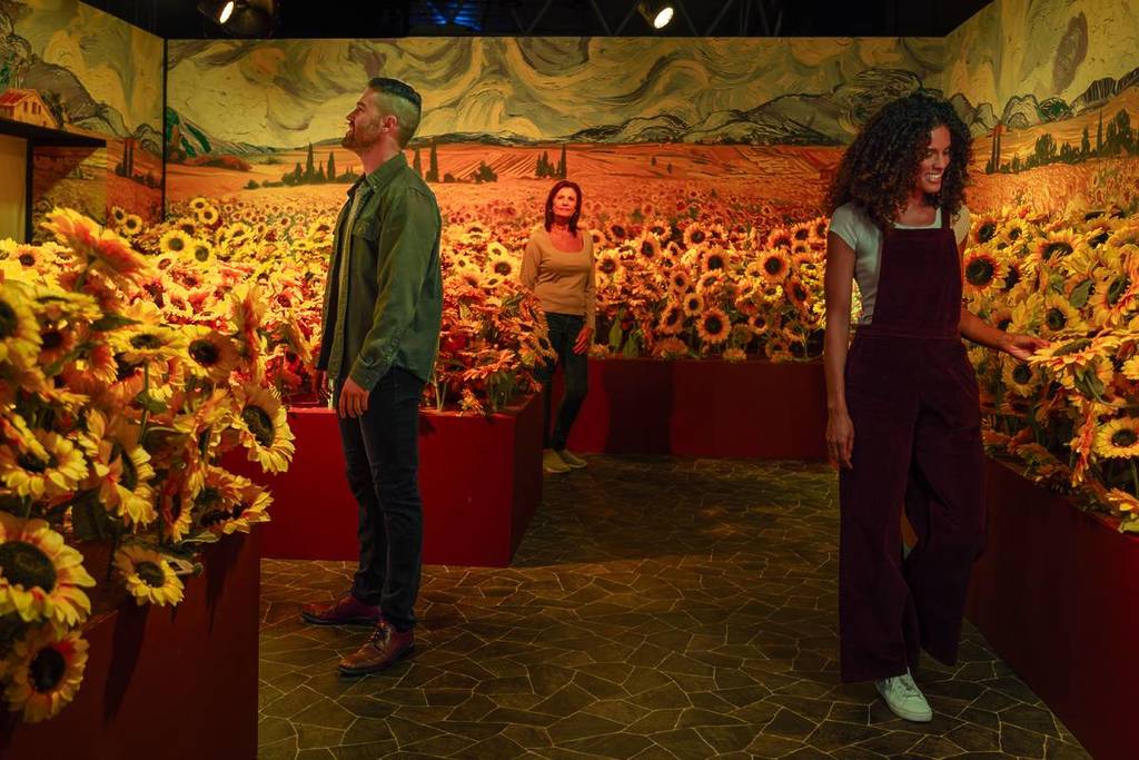 This Luminous ‘Van Gogh Experience’ Presents 360-Degree Projections Of The Artist’s Work — And It’s Just An Hour Away From Charlotte