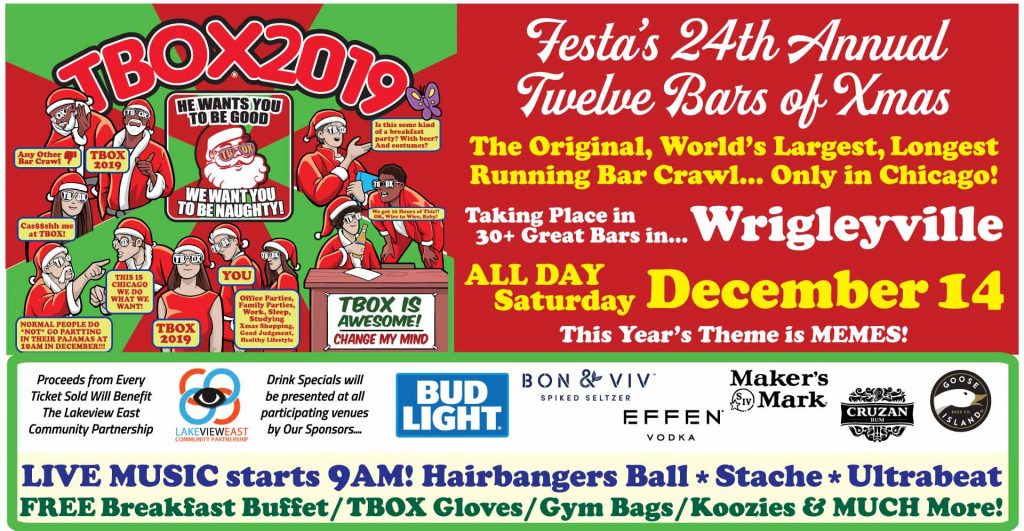 Wrigleyville Is Totally Overrun With Christmas and Holiday PopUp Bars