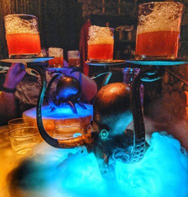 Cosy Down At River North's Tiki Speakeasy • Three Dots And A Dash