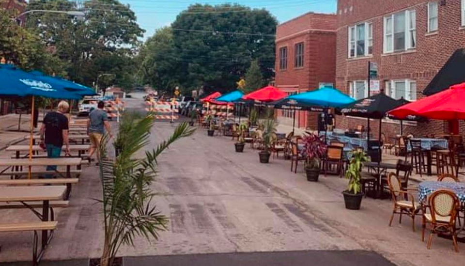 5 More Streets Reserved For Patio Dining This Weekend