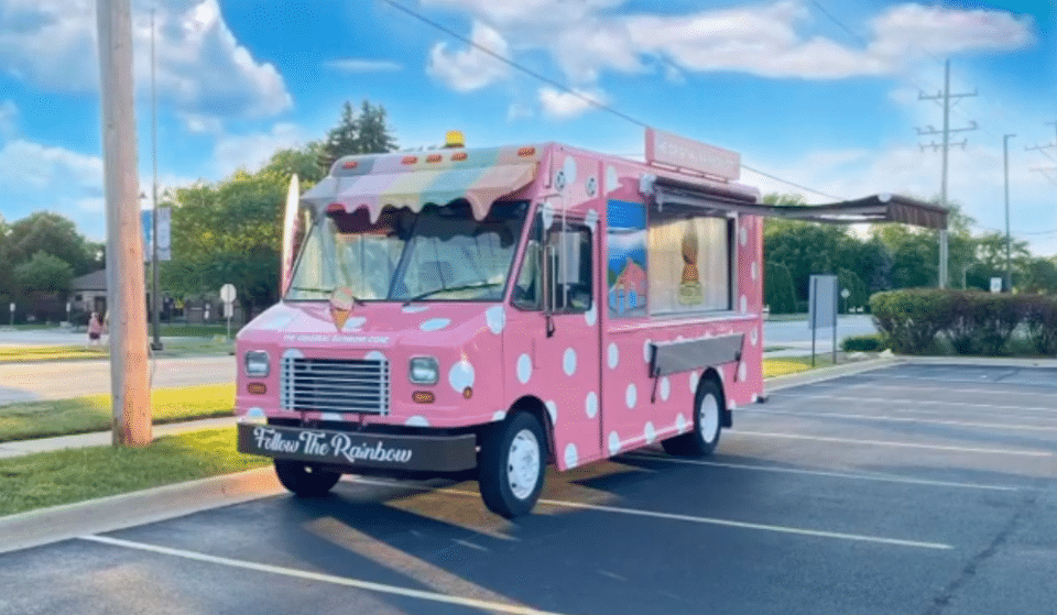 The Original Rainbow Cone’s Sweet New Ice Cream Van Will Be In Bolingbrook This Weekend