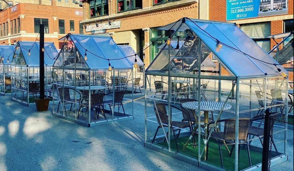 You Can Now Dine In An Adorable Green House At This Chicago Restaurant • The Darling