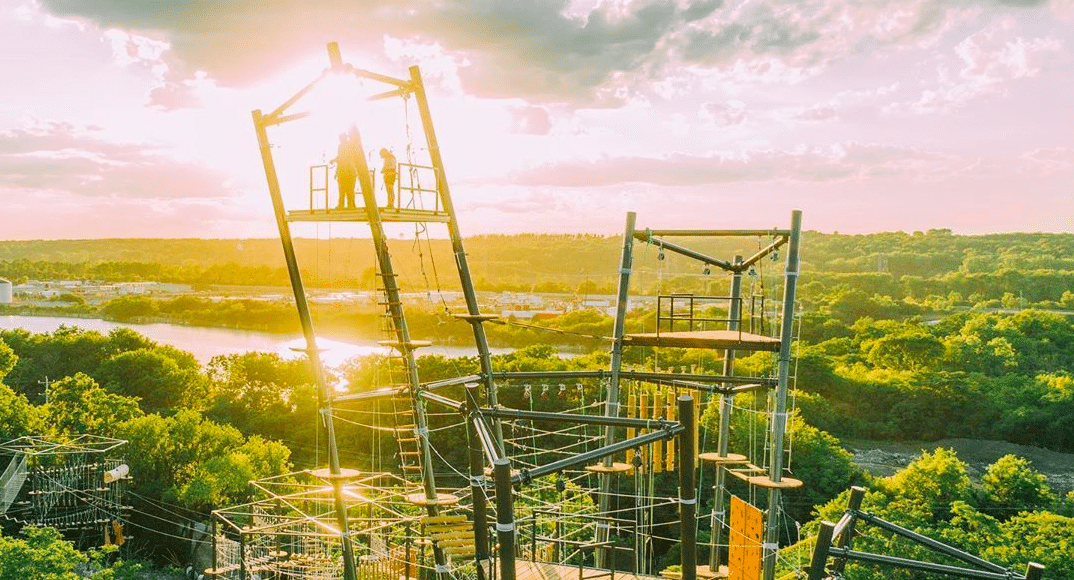 The Largest Outdoor Adventure Park In North America Just Opened Outside
