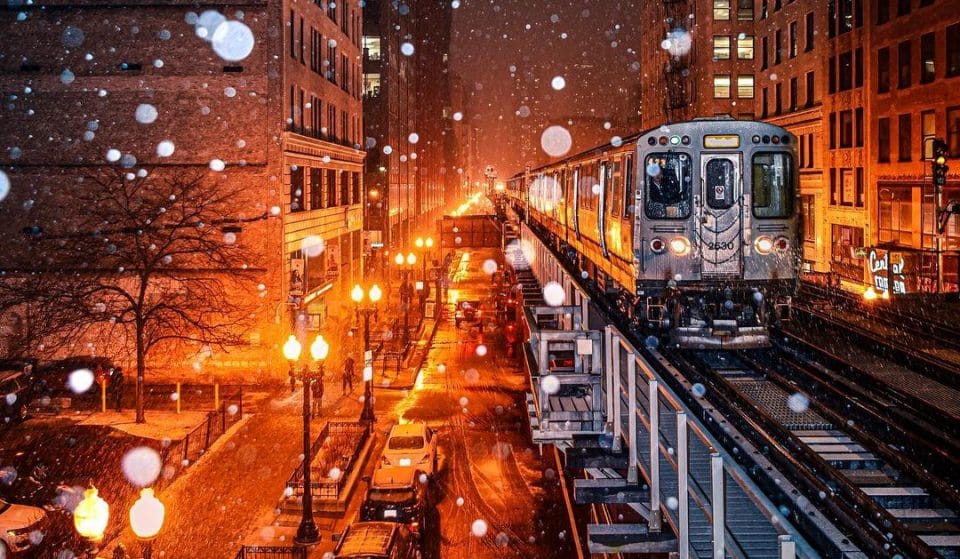 10 Photos Of The Chicago Area During Its First Snow Of The Season