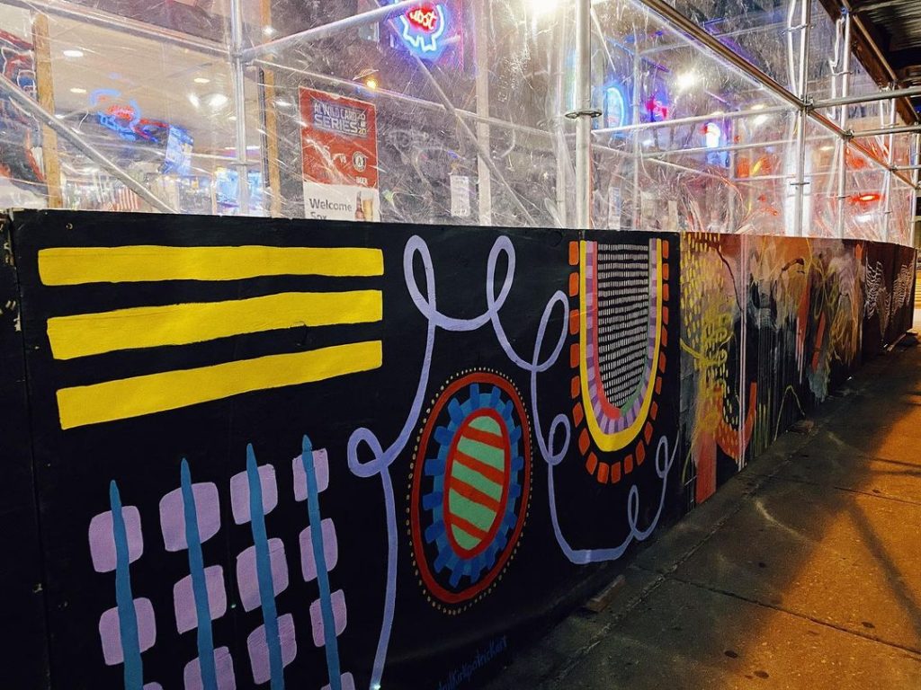 Local Artists Have Revamped South Loop Club's Patio To Encourage