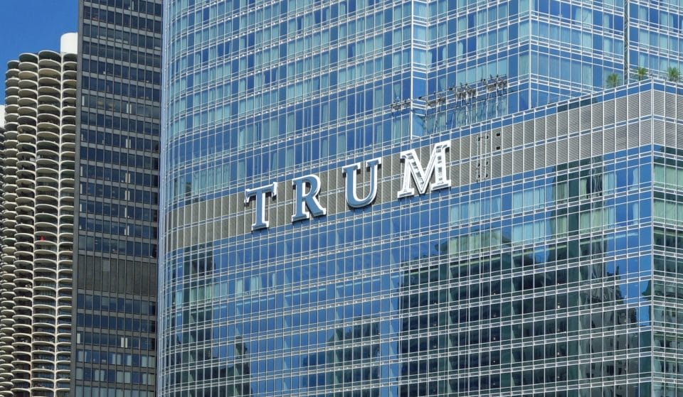 Chicago’s Huge Trump Tower May Soon Be Stripped Of Its Enormous Lettering